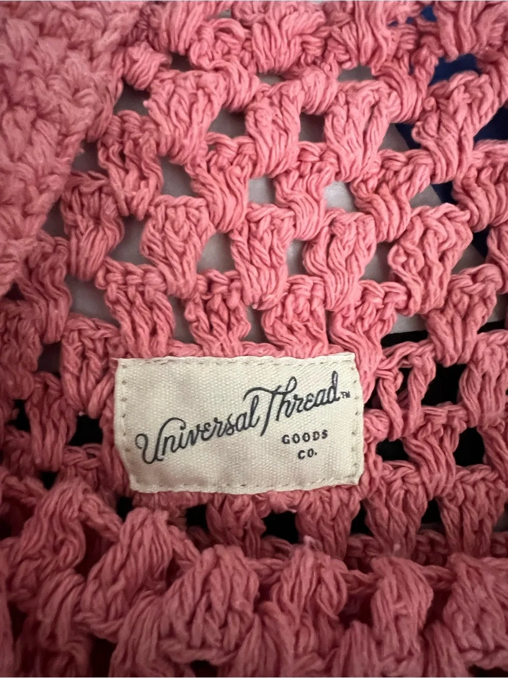 Universal Thread Pink Crochet bag